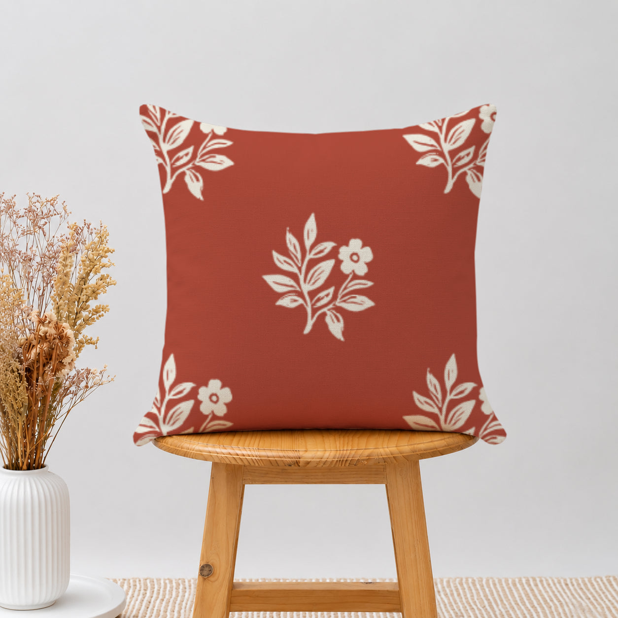 100% Cotton Cushion Cover 16"x16"