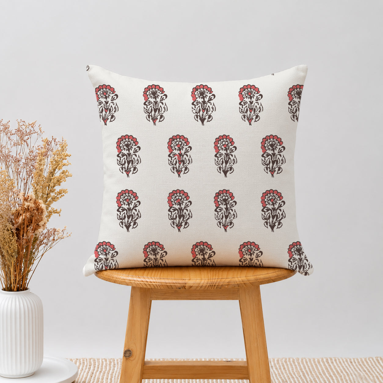 100% Cotton Cushion Cover 16"x16"
