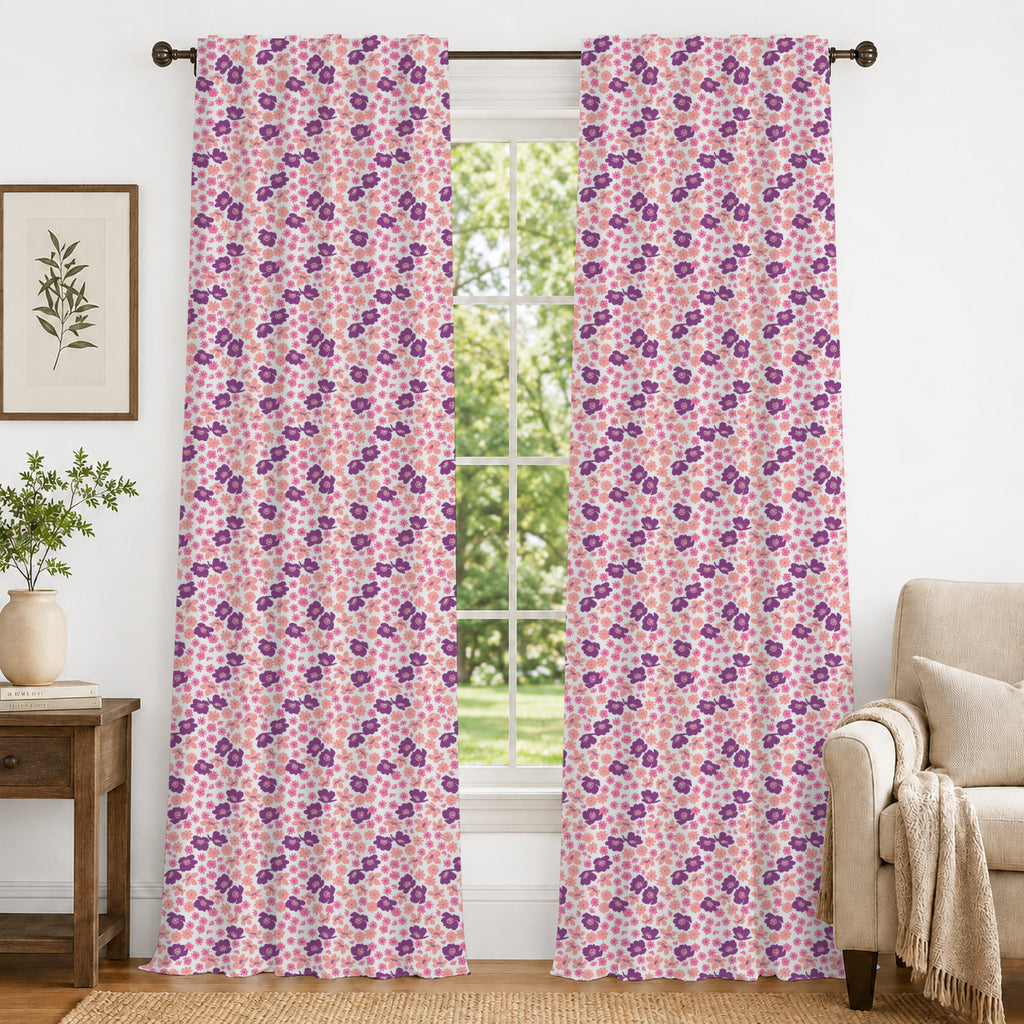 100% cotton curtain for living room - Light Reduction - Single Piece