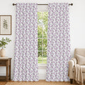 100% cotton curtain for living room - Light Reduction - Single Piece