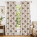 100% cotton curtain for living room - Light Reduction - Single Piece