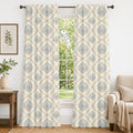100% cotton curtain for living room - Light Reduction - Single Piece