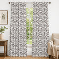 100% cotton curtain for living room - Light Reduction - Single Piece