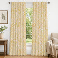 100% cotton curtain for living room - Light Reduction - Single Piece