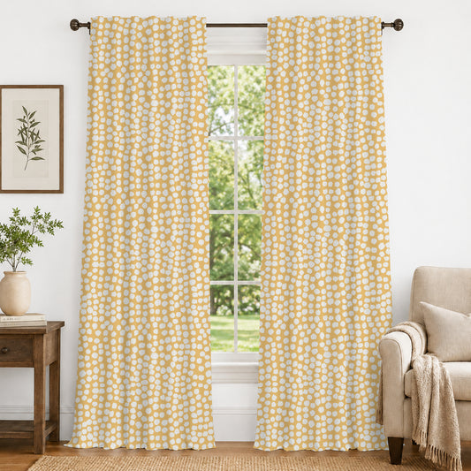 100% cotton curtain for living room - Light Reduction - Single Piece