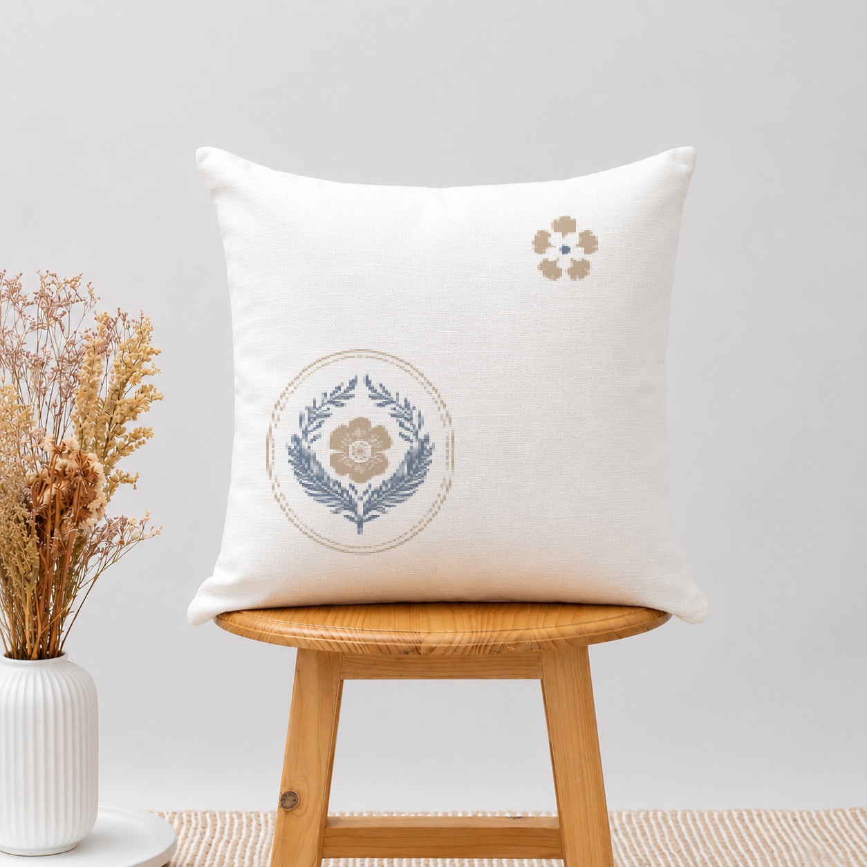 100% Cotton Cushion Cover 16"x16"