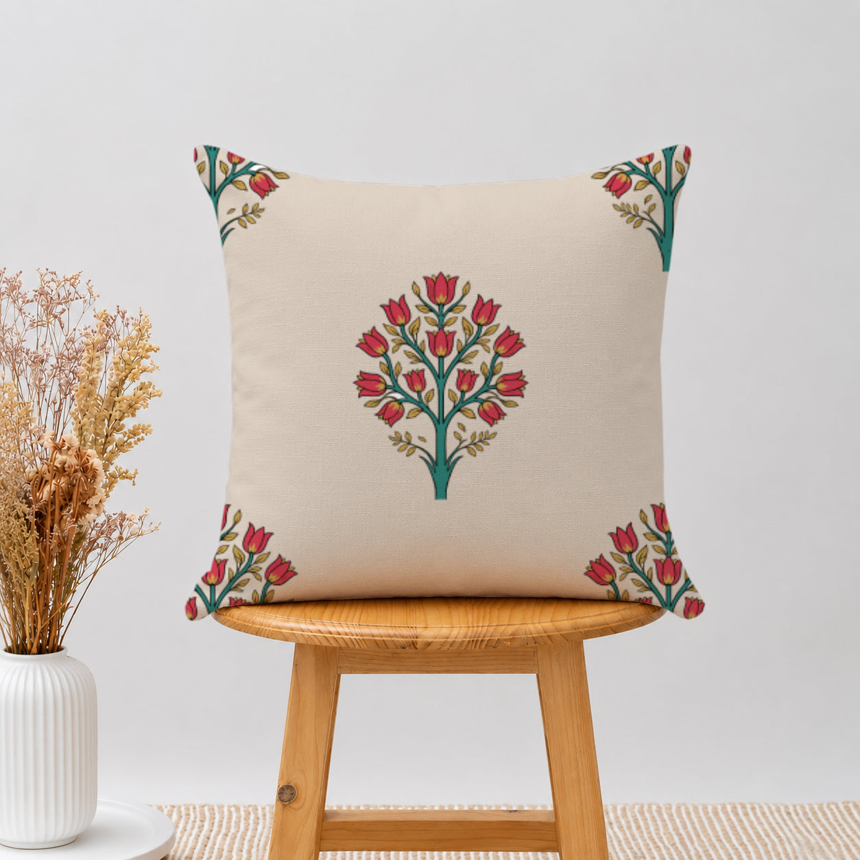 100% Cotton Cushion Cover 16"x16"