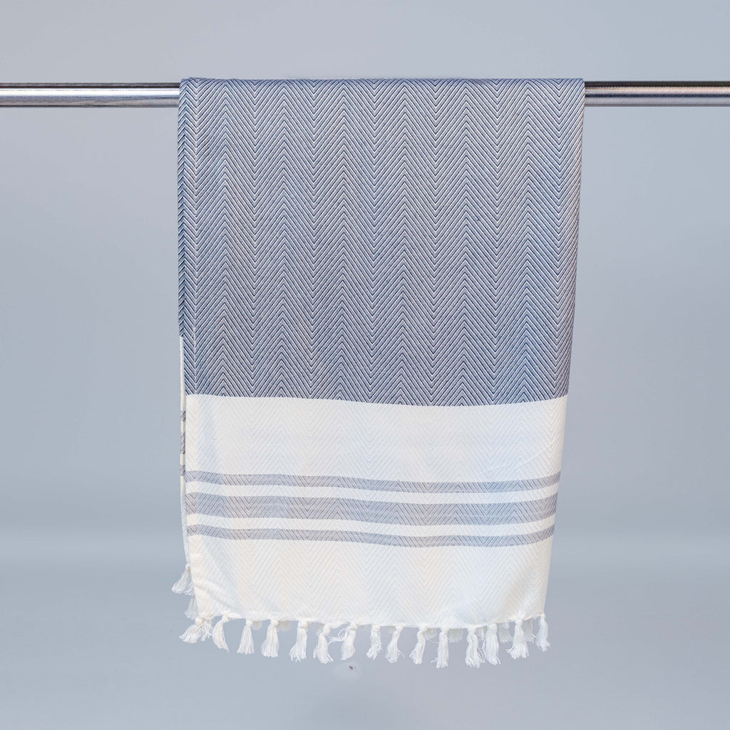 Black Bamboo Bath Towel 75x150cm (Silky Soft)