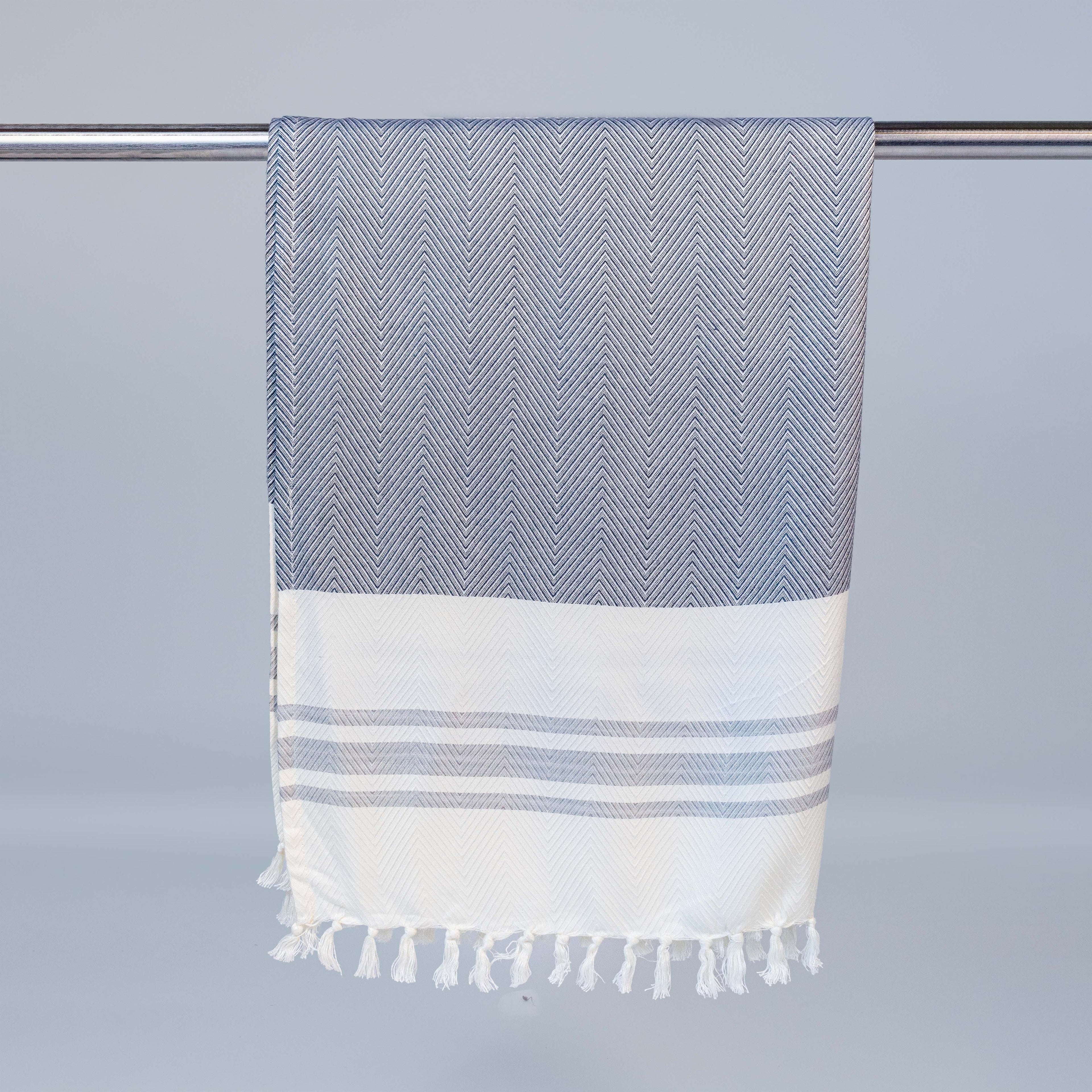 Black Bamboo Bath Towel 75x150cm (Silky Soft)