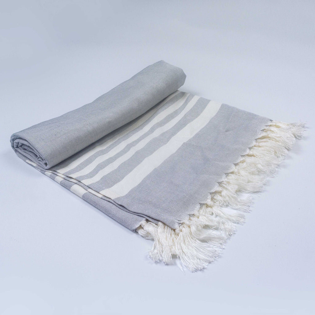 Silver Grey Bamboo Bath Towel 75x150cm