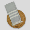 Silver Grey Mommy Luxe Bamboo Bath Towel 75x160cm