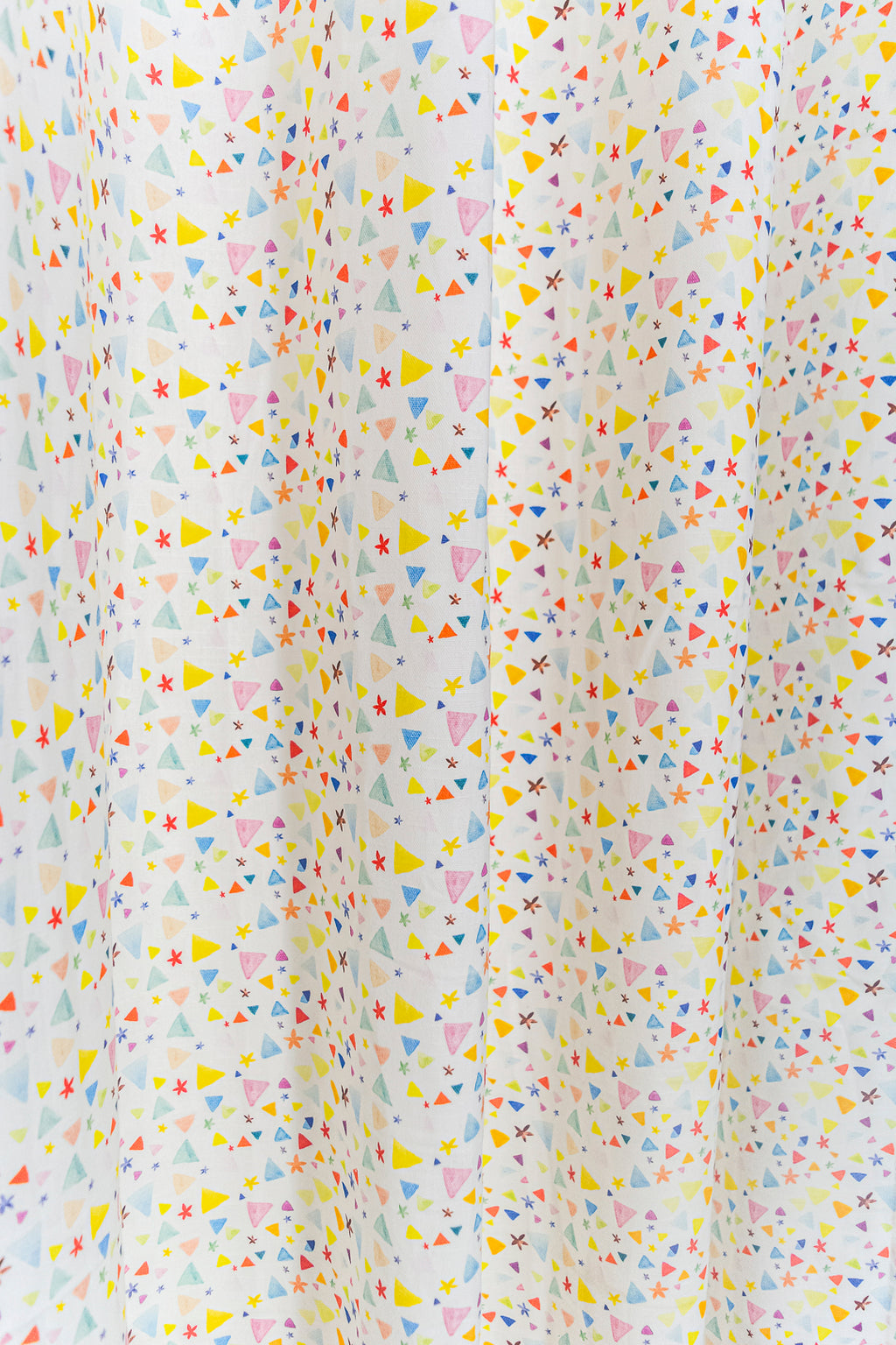Soft Sprinkle 100% cotton curtain for living room - Light Reduction - Single Piece